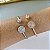 Bracelete Folheado Ouro 18k e Prata 925 Redondo Cravejado - Imagem 2