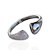 Bracelete Folheado Ouro 18k e Prata 925 Gota Dupla Cravejada - Imagem 3