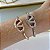 Bracelete Folheado Ouro 18k e Prata 925 Inspired Cravejado - Imagem 2