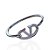 Bracelete Folheado Ouro 18k e Prata 925 Inspired Cravejado - Imagem 3