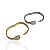 Bracelete Folheado Ouro 18k e Prata 925 Inspired Trevo Cravejado - Imagem 4