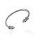 Bracelete Folheado Ouro 18k e Prata 925 Inspired Cravejado - Imagem 4