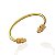 Bracelete Folheado Ouro 18k e Prata 925 Inspired Cravejado - Imagem 1