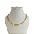 Choker Folheada Ouro 18k e Prata 925 Resinada Colors - Imagem 1
