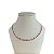 Choker Folheada Ouro 18k e Prata 925 Resinada Colors - Imagem 2