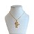 Colar Folheado Ouro 18k e Prata 925 Filho Cravejado - Imagem 3