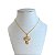 Colar Folheado Ouro 18k e Prata 925 Filho Cravejado - Imagem 1