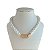 Colar Folheado Ouro 18k e Prata 925 Pérolas Inspired Cravejado - Imagem 1