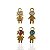 Pingente Folheado Ouro 18k Filho Penduricalho Cravejado - Imagem 1