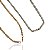 Conjunto Folheado Ouro 18k e Prata 925 Inspired Redondo Cravejado - Imagem 3