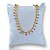 Pulseira Folheada Ouro 18k e Prata 925 Pontinhos Colors - Imagem 1
