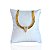 Pulseira Folheada Ouro 18k Fita Laminada Coração Cravejado - Imagem 1