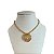 Colar Folheado Ouro 18k Correntaria Espírito Santo Cravejado - Imagem 2