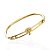 Bracelete Folheado Ouro 18k Passante Árvore da Vida - Imagem 1