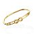 Bracelete Folheado Ouro 18k Passante Infinito - Imagem 1