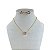 Conjunto Folheado Ouro 18k e Prata 925 Ponto de Luz Redondo - Imagem 1
