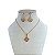 Conjunto Folheado Ouro 18k e Prata 925 Trevo Strass - Imagem 3