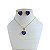 Conjunto Folheado Ouro 18k e Prata 925 Coração Strass - Imagem 6