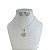 Conjunto Folheado Ouro 18k e Prata 925 Coração Strass - Imagem 13