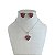Conjunto Folheado Ouro 18k e Prata 925 Coração Strass - Imagem 14