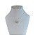 Conjunto Folheado Ouro 18k e Prata 925 Borboleta Strass - Imagem 2