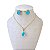 Conjunto Folheado Ouro 18k e Prata 925 Gota Cristal - Imagem 20