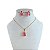 Conjunto Folheado Ouro 18k e Prata 925 Gota Cristal - Imagem 5