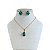 Conjunto Folheado Ouro 18k e Prata 925 Gota Cristal - Imagem 6