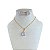 Conjunto Folheado Ouro 18k e Prata 925 Gota Cristal - Imagem 7