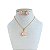 Conjunto Folheado Ouro 18k e Prata 925 Gota Cristal - Imagem 8