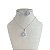 Conjunto Folheado Ouro 18k e Prata 925 Gota Cristal - Imagem 11