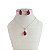 Conjunto Folheado Ouro 18k e Prata 925 Gota Cristal - Imagem 12