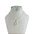 Conjunto Folheado Ouro 18k e Prata 925 Gota Cristal - Imagem 14