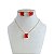 Conjunto Folheado Ouro 18k e Prata 925 Quadrado Cristal - Imagem 6