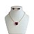 Conjunto Folheado Ouro 18k e Prata 925 Coração Cristal - Imagem 5