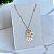 Colar Folheado Ouro 18k e Prata 925 Pet Gato - Imagem 1