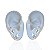Trio Brincos Folheado Ouro 18k e Prata 925 Borboletas - Imagem 2