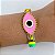 Pulseira Candy Colors Olho Grego - Imagem 1