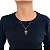 Corrente Masculina Aço Inoxidável Crucifixo - Imagem 2