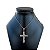 Corrente Masculina Aço Inoxidável Crucifixo - Imagem 1