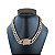 Corrente Masculina Cuban Ice Bijuteria Strass - Imagem 3