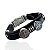 Pulseira Masculina Couro Bijuteria São Bento - Imagem 1