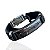 Pulseira Masculina Couro Bijuteria Livrai-nos do Mal - Imagem 2