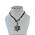 Cordão de Couro Masculino Estrela de Davi - Imagem 5