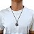 Cordão de Couro Masculino Estrela de Davi - Imagem 6
