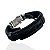 Pulseira Masculina Couro Bijuteria Cruz - Imagem 3
