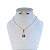 Conjunto Folheado Ouro 18k e Prata 925 Nossa Senhora Strass - Imagem 2
