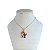 Colar Folheado Ouro 18k e Prata 925 Lilo e Stitch - Imagem 1