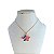 Colar Folheado Ouro 18k e Prata 925 Angel e Stitch - Imagem 1