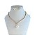 Conjunto Folheado Ouro 18k Riviera Pérola - Imagem 1